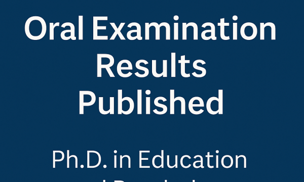 Risultati finali prova orale - Selezione 41° Ciclo Results of the Oral Examination – 41st Cycle Selection